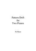 Pattern Drift for Two Pianos